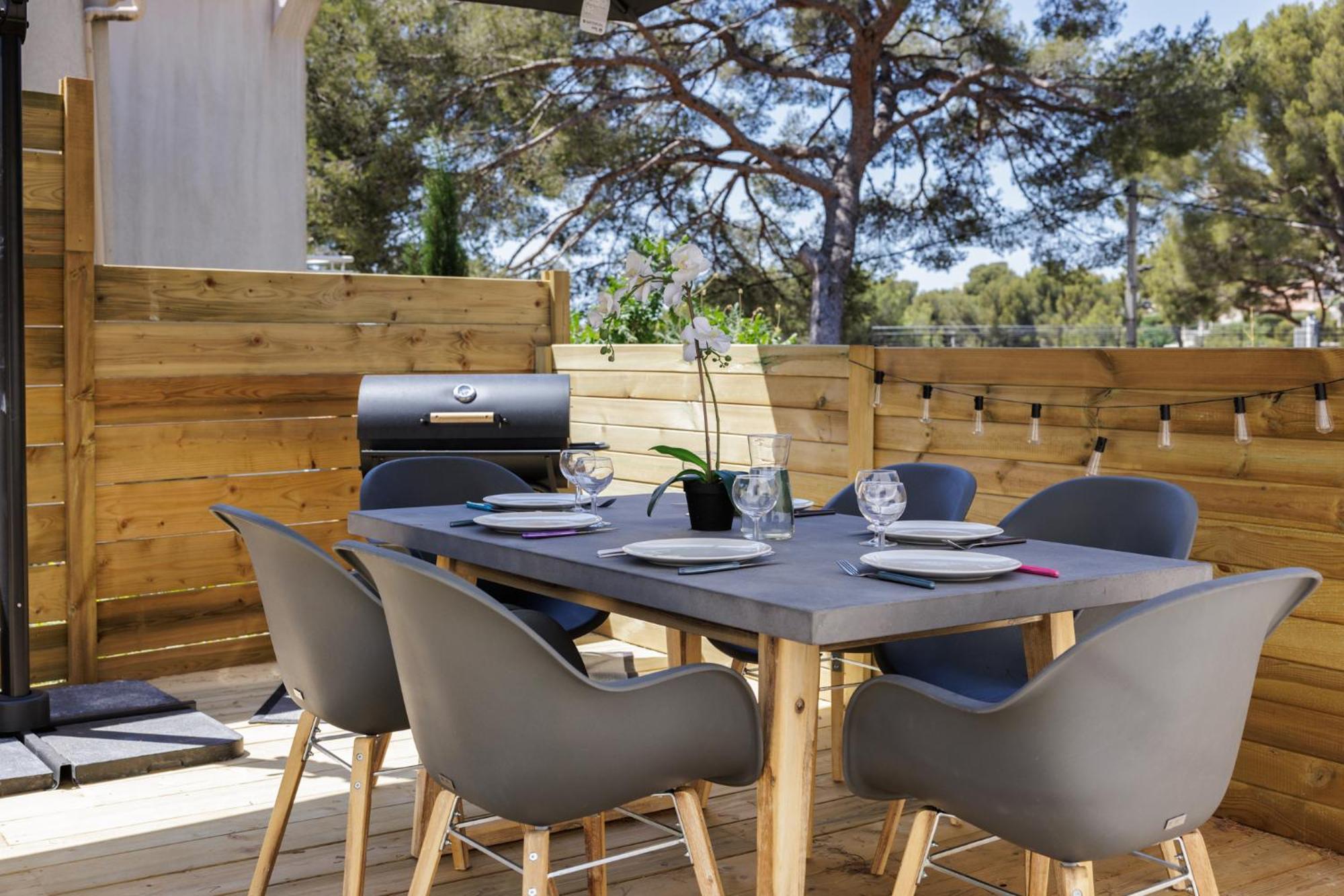 Maison Osmoz En Vau - jacuzzi, clim par Dodo à Cassis Exterior foto