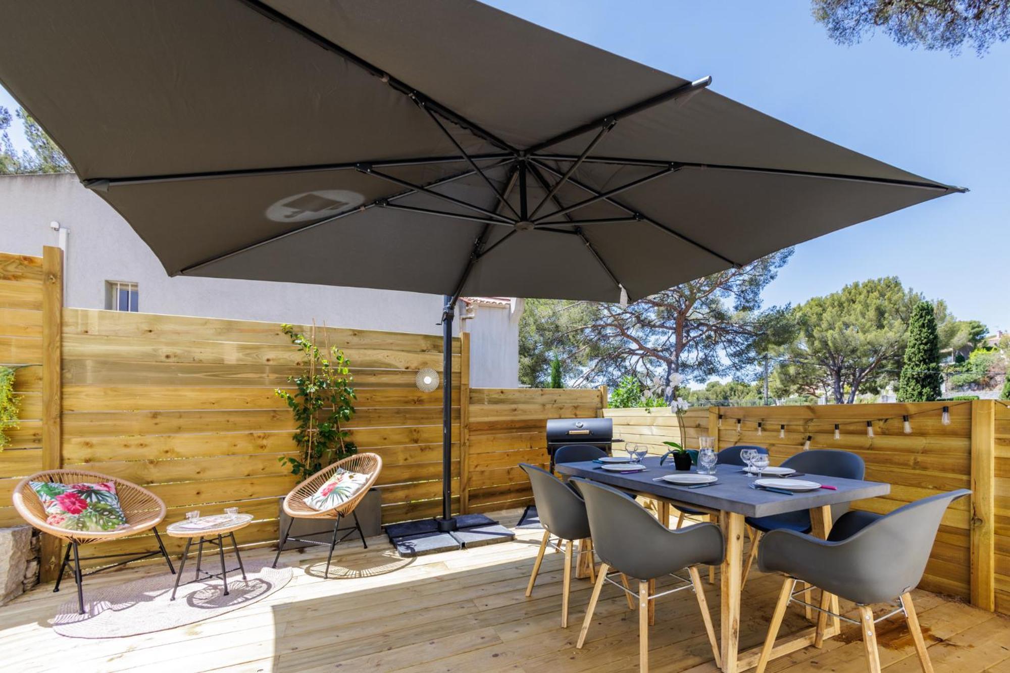 Maison Osmoz En Vau - jacuzzi, clim par Dodo à Cassis Exterior foto