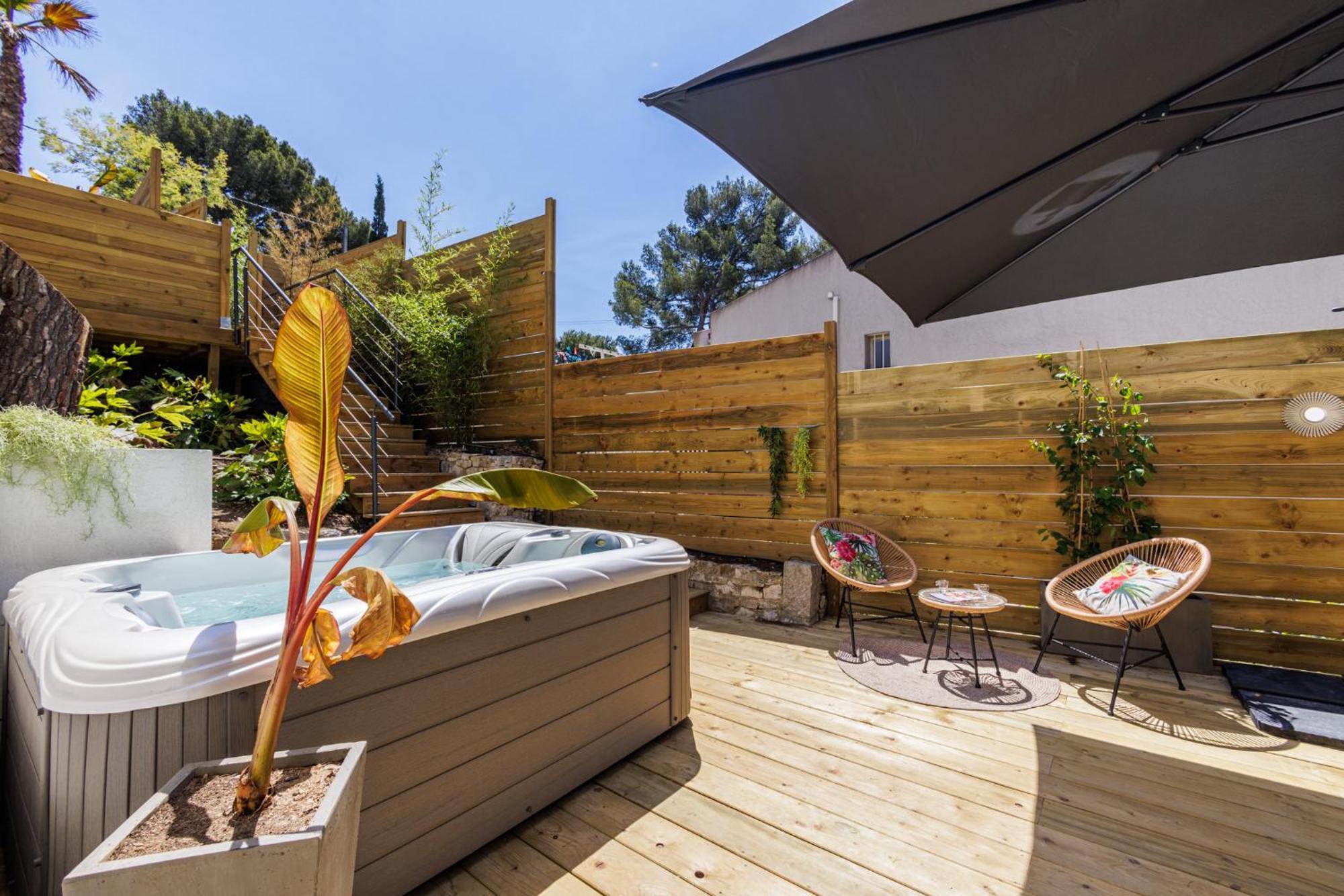 Maison Osmoz En Vau - jacuzzi, clim par Dodo à Cassis Exterior foto